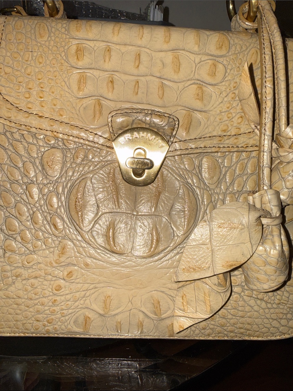 Brahmin Vittoria Rose Satchel - Picture 2 of 16